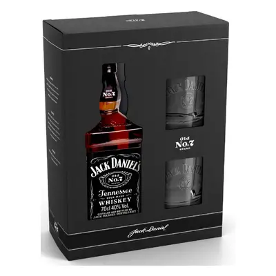 Jack Daniel´s Jack Daniel's Black 40 % 0,7 l ( dárkové balení papír )