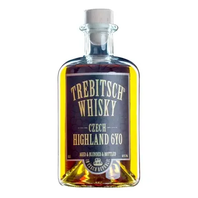 Trebitsch Whisky TREBITSCH CZECH HIGHLAND 6 YO BLENDED WHISKY 40% 0.5l