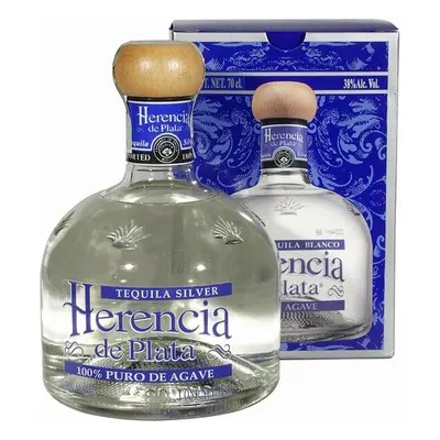 Herencia de Plata Silver 100% puro de Agave 38 % 0,7 l