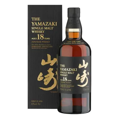 Suntory Yamazaki Single Malt Whisky 18 yo 43 % 0,7 l