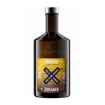 Absinth Not Dubied Žufánek 70 % 0,5 l