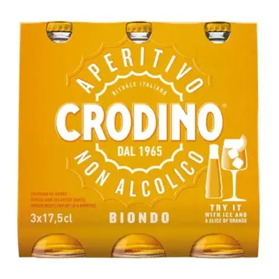 Crodino Aperitivo Bianco 3x 0,175 l