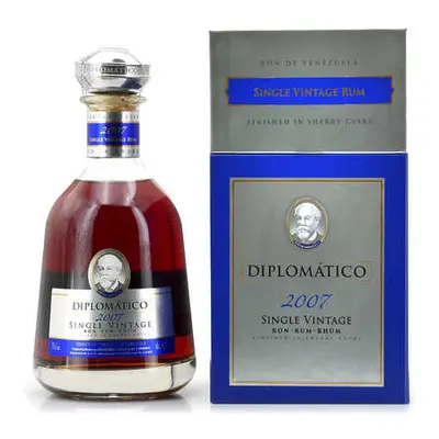 Diplomático Diplomatico Single Vintage 2007 Limited Edition 43% 0,7 l