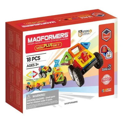 Magformers - Wow Starter Plus, 18 dílků