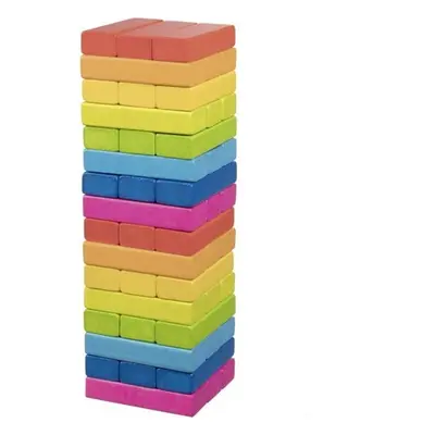 Jenga barevná - Duhová (Goki)