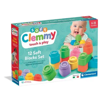 Clemmy baby soft - Kostky, 12ks v krabici