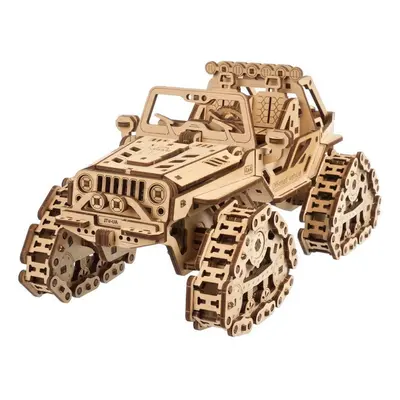 3D mechanický model - Auto Off-Road pásové terénní (Ugears)