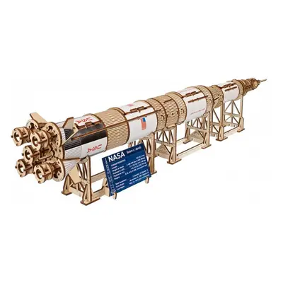 3D mechanický model - NASA Raketa Saturn V (Ugears)