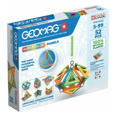 Geomag - Supercolor Panels, 52 dílků