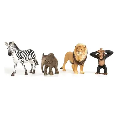 Schleich - Zvířátka set, Startovací Afrika 4ks