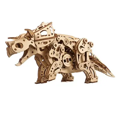 3D mechanický model - Dinosaurus Triceratops (Ugears)