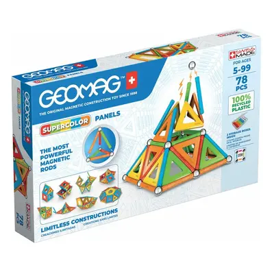 Geomag - Supercolor Panels, 78 dílků