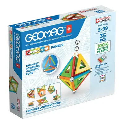 Geomag - Supercolor Panels, 35 dílků