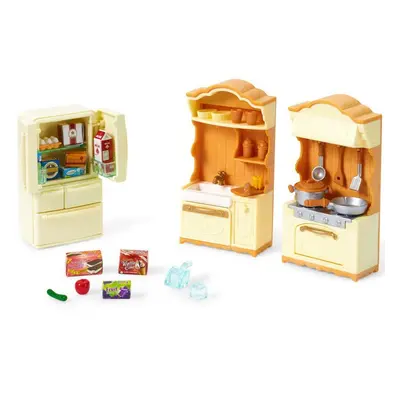 Sylvanian Families - Nábytek, Kuchyňská linka s ledničkou