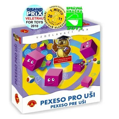 Pexeso zvukové - Pexeso pro uši, 16ks (Alexander)