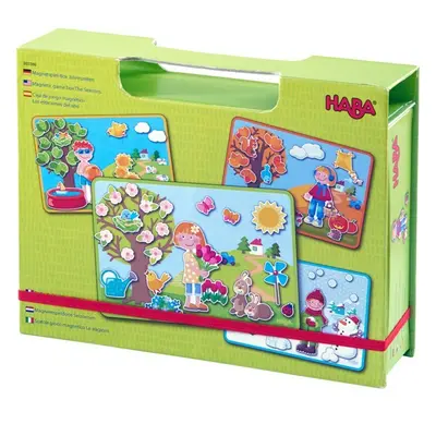 Puzzle magnetické - Kniha, Roční období (Haba)