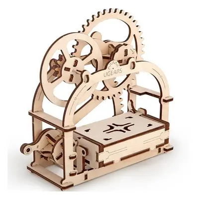 Ugears 3D mechanické puzzle Mechanická krabička 61 ks