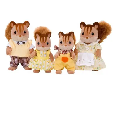 Sylvanian Families - Rodina veverek oříškových, 4ks