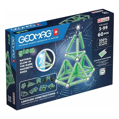 Geomag - Glow, 60 dílků (svítící)