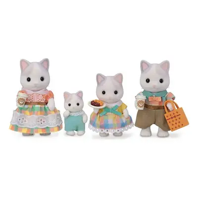 Sylvanian Families - Rodina koček Latte, 4ks