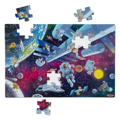 Puzzle podlahové - Vesmírné svítící ve tmě (M&D)