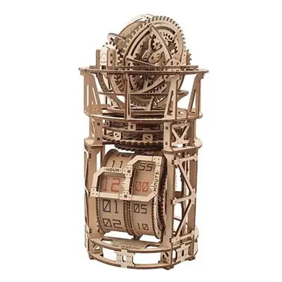 3D mechanický model - Hodinový strojek s tourbillonem (Ugears)