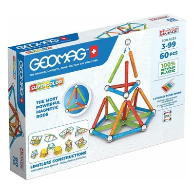 Geomag - Supercolor, 60 dílků