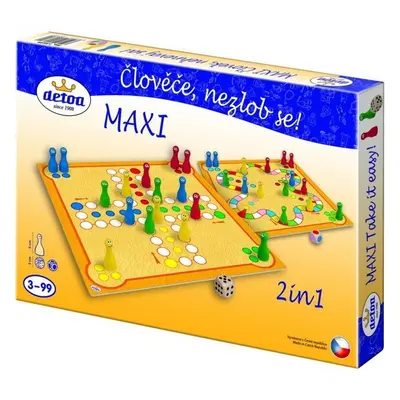 Člověče, nezlob se - Maxi 2 in1 (Detoa)