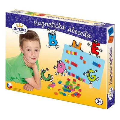 Puzzle magnetické - Abeceda magnetická (Detoa)