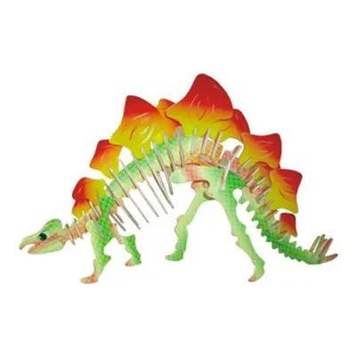 3D Puzzle barevné - Stegosaurus