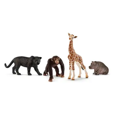 Schleich - Zvířátka set, Startovací Divoká zvířata