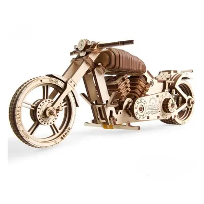 Ugears 3D mechanické puzzle Motorka 189 ks