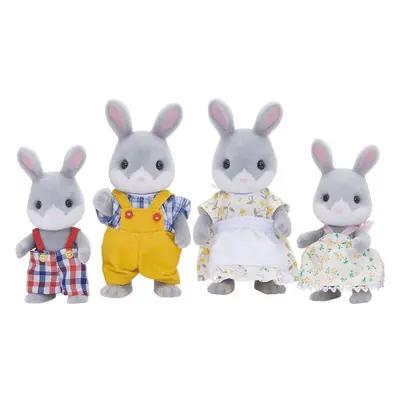 Sylvanian Families - Rodina králíků šedých, 4ks