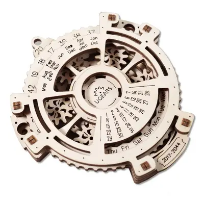 Ugears 3D mechanické puzzle Kalendář 24 ks