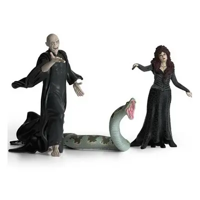 Schleich - Harry Potter, Lord Voldemort, Nagini a Bellatrix Lestrangeová