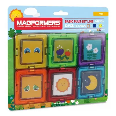 Magformers - Kartičky obrázky, 12 dílků