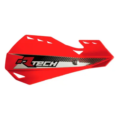 RACETECH (RTECH) kryty páček DUAL EVO barva červená (s upevněním do řidítek) (R-KITPMDURS14) (RA