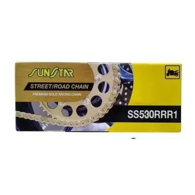 Hnací řetěz SUNSTAR SS530RRR1-114G (SUNSTAR hnací řetěz 530RRR1-114G (50ZVMX) do 1400 ccm (XW RI