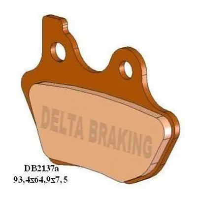 Brzdové destičky DELTA BRAKING DB2137RD-N3 (DELTA BRAKING brzdové destičky KH299)