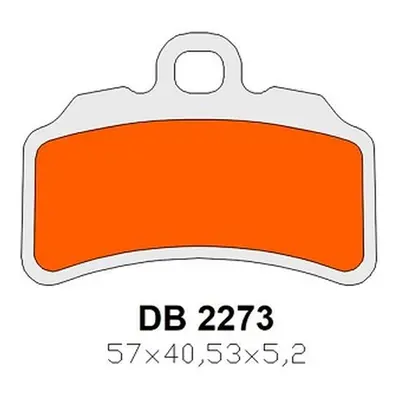 Brzdové destičky přední DELTA BRAKING DB2273OR-D (DELTA BRAKING brzdové destičky přední MONTESA 