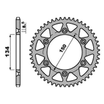 Rozeta PBR 48946F (JTR489.46) (PBR rozeta 489 46 F (JTR489.46))