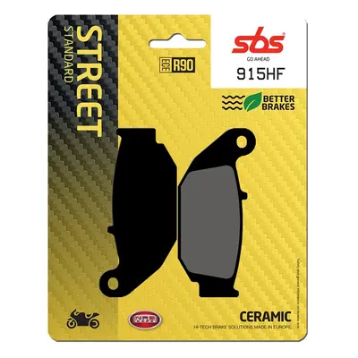 SBS brzdové destičky KH629 STREET STANDART keramické barva černá HONDA CB 125 R / 300 R 18-, CRF