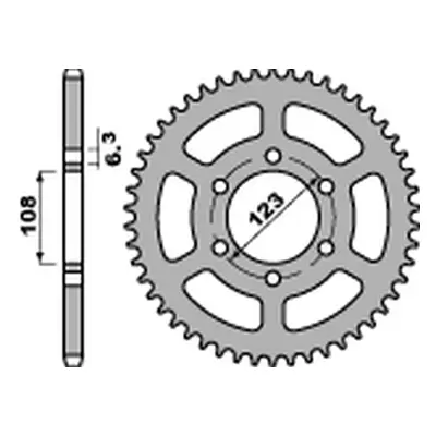 Rozeta PBR 441255F (JTR1133.55, STD.+2) (PBR rozeta 4412 55 F (JTR1133.55) (STD.+2))