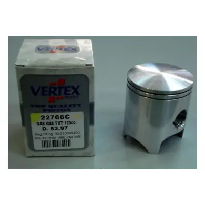 Píst VERTEX 22766C (VERTEX píst GAS GAS 125 TXT 02-21mm (53,97mm) (+0,02mm) (kroužky 53009805400