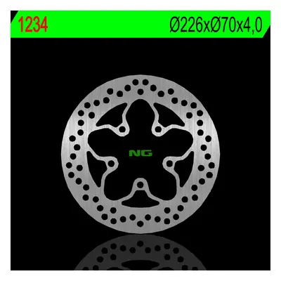 Brzdový kotouč NG Brakes NG1234 (NG brzdový kotouč přední PEUGEOT ELYSTAR 125/150 01-03, ELYSTAR