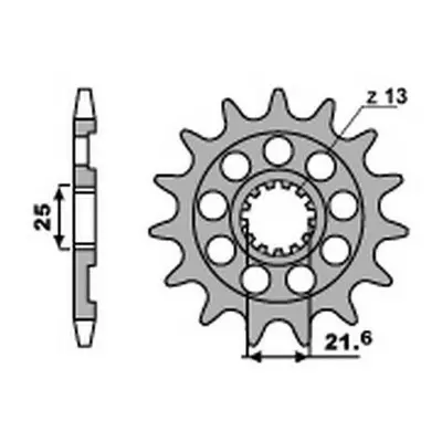 Ozubené kolo přední GROSSKOPF 214112G (-1, -1, JTF436.12, JTF565.12) (GROSSKOPF ozubené kolo pře