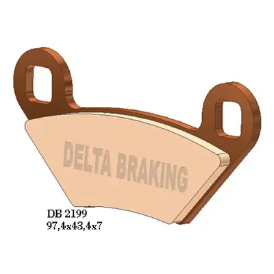 Brzdové destičky DELTA BRAKING DB2199OR-D (DELTA BRAKING brzdové destičky KH475 POLARIS - nahraz