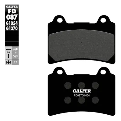 Brzdové destičky Galfer FD087G1054 (KH123) (GALFER brzdové destičky KH123 polokovové)