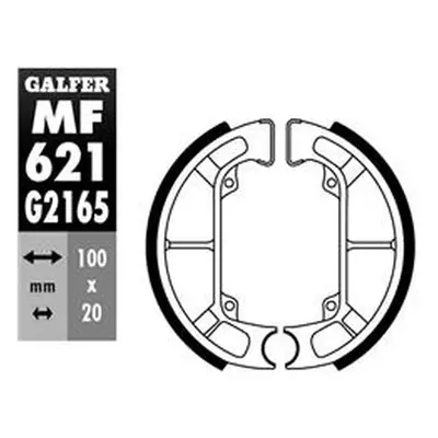 Brzdové čelisti - pakny zadní GALFER MF621G2165 (GALFER brzdové čelisti - pakny zadní PIAGGIO TY