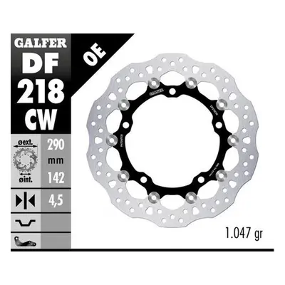 Brzdový kotouč plovoucí přední GALFER DF218CW (GALFER brzdový kotouč plovoucí přední 290mm KAWAS